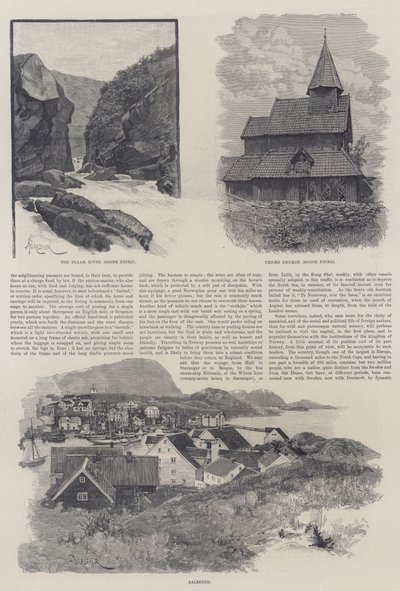 The Sunbeam in Norway, by Lady Brassey by Amedee Forestier